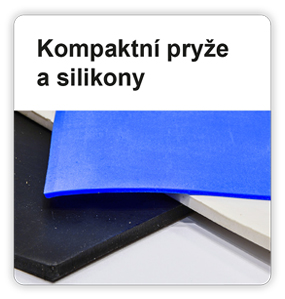 Kompaktní pryže a silikony